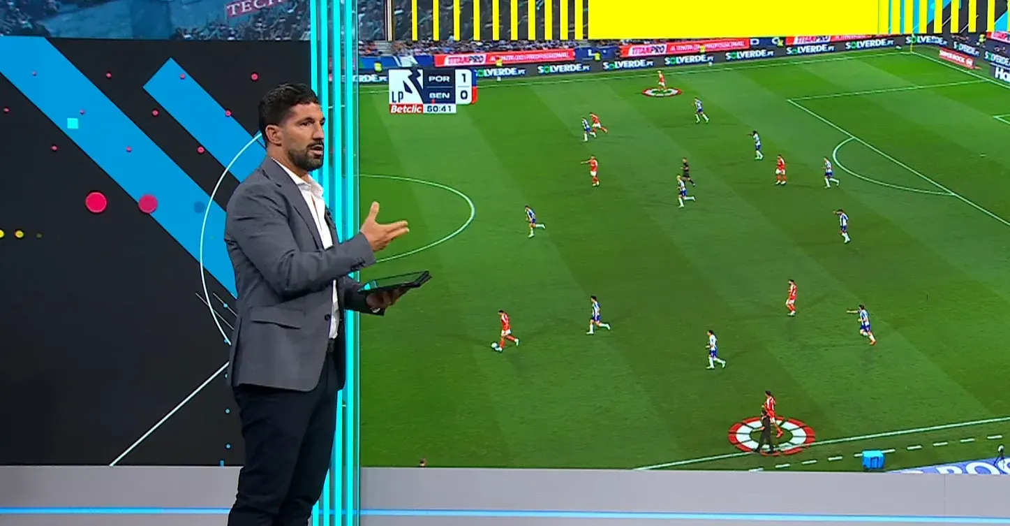 Bruno Aguilar analisa dinâmica do Benfica no Clássico